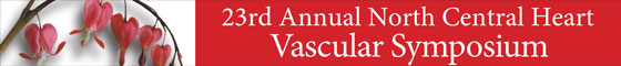 Exhibitor: 23rd Annual North Central Heart Vascular Symposium Banner